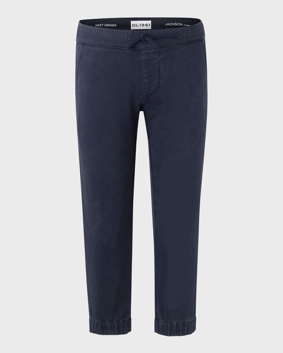 Boy's Jackson Denim Jogger Pants, Size 8-16
